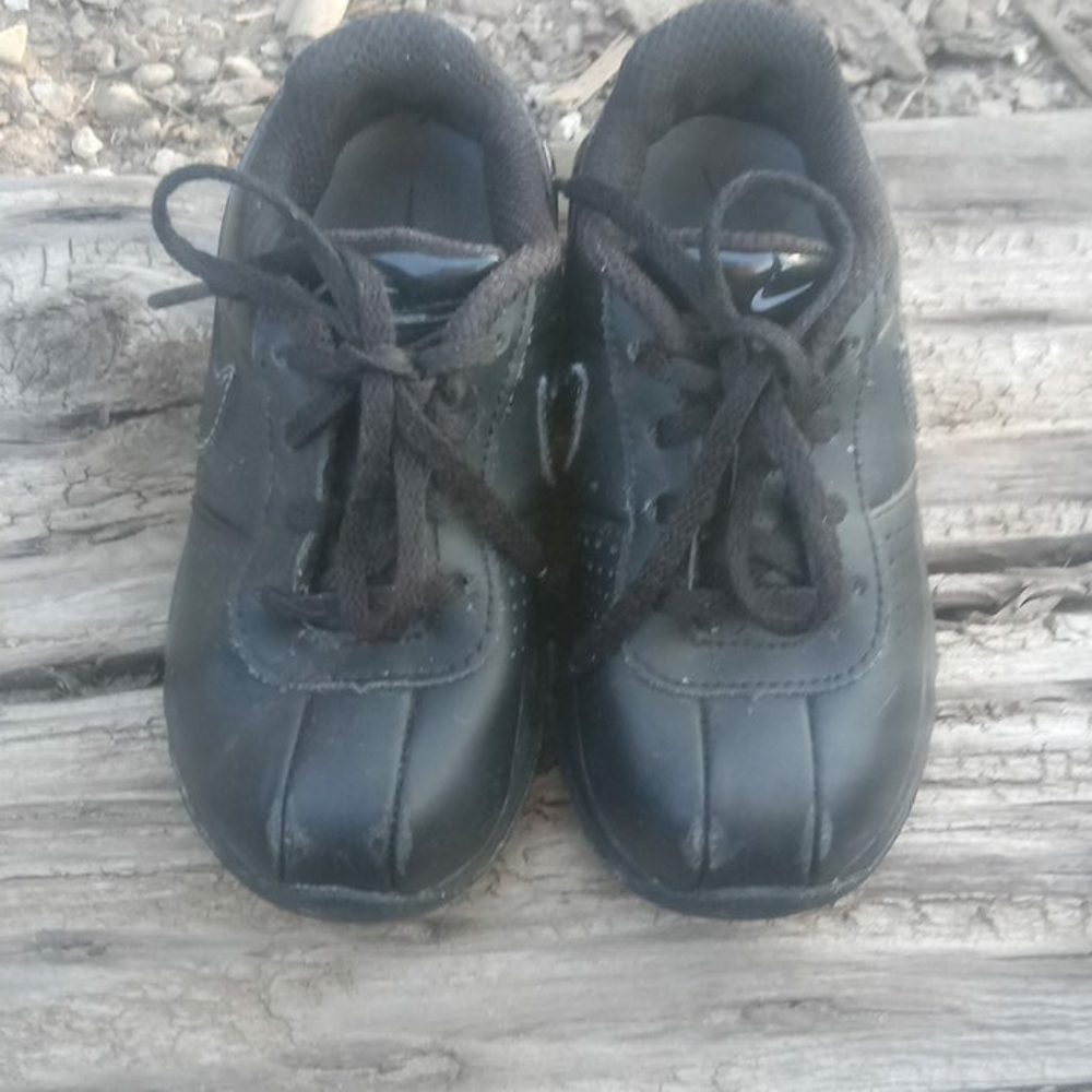 Kids Nike Shox 7c Black